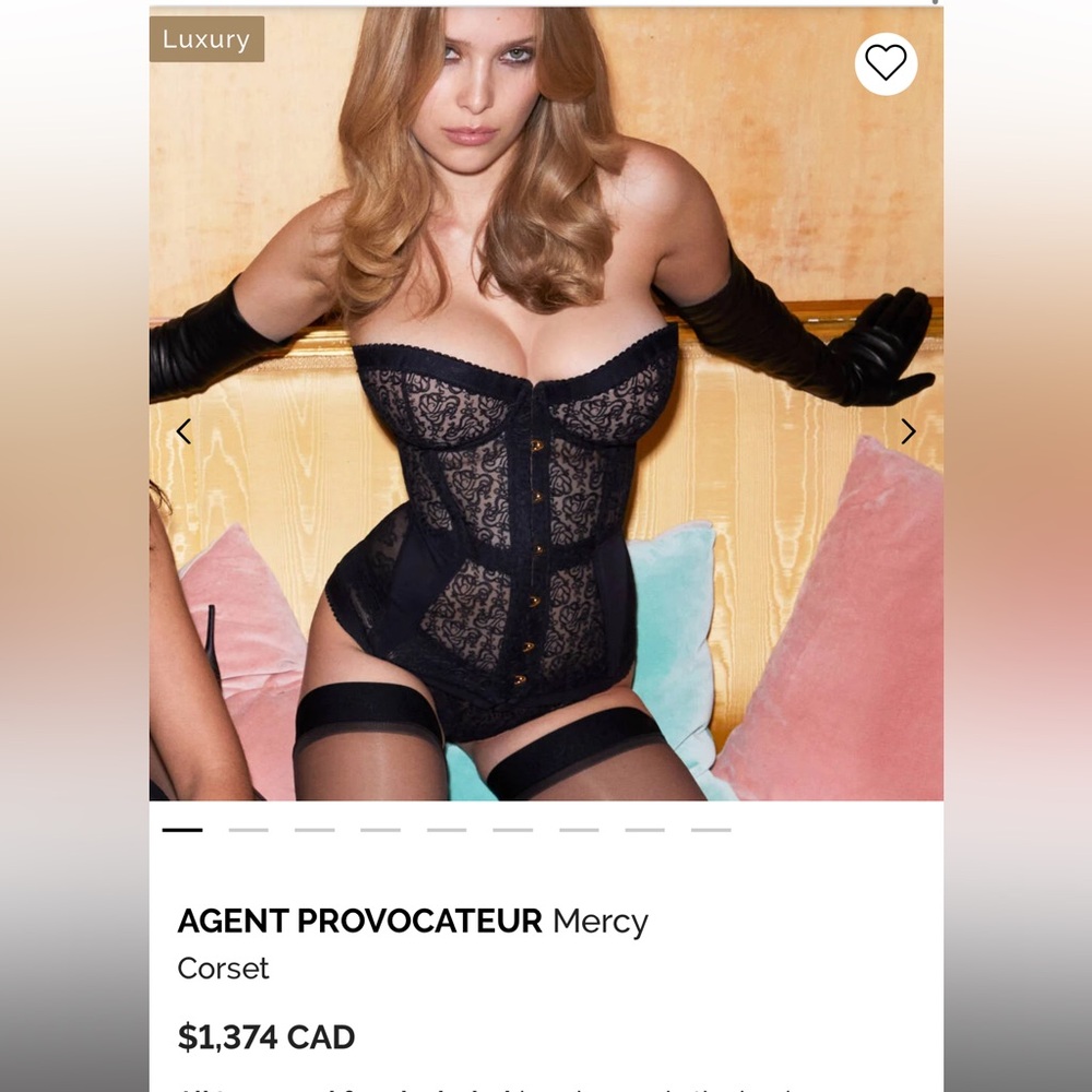 AGENT PROVOCATEUR CORSET